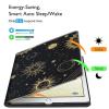 BFSEROBJ Case for 6.8" Kindle Paperwhite 11th Generation 2021 and Kindle Paperwhite Signature Edition Lightweight Smart Case Adjustable Stand Protective Cover with Auto Wake/Sleep - Moon Sun view 3