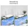 KYOFIS Tv Top Shelf, Monitor Top Bracket Adjustable Length And Transparent Stand Quick Installation Without Drilling For TV Computer Monitor view 2
