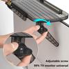 KYOFIS Tv Top Shelf, Monitor Top Bracket Adjustable Length And Transparent Stand Quick Installation Without Drilling For TV Computer Monitor view 3