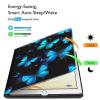 BFSEROBJ Case for 6.8" Kindle Paperwhite 11th Generation 2021 and Kindle Paperwhite Signature Edition Lightweight Smart Case Adjustable Stand Protective Cover with Auto Wake/Sleep - Blue Butterflies view 3