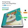 BFSEROBJ Case for 6.8" Kindle Paperwhite 11th Generation 2021 and Kindle Paperwhite Signature Edition Lightweight Smart Case Adjustable Stand Protective Cover with Auto Wake/Sleep - Cute Alpaca view 3