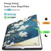 BFSEROBJ Case for 6.8" Kindle Paperwhite 11th Generation 2021 and Kindle Paperwhite Signature Edition Lightweight Smart Case Adjustable Stand Cover with Auto Wake/Sleep - Blue Floral Flowers view 3