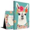 BFSEROBJ Case for 6.8" Kindle Paperwhite 11th Generation 2021 and Kindle Paperwhite Signature Edition Lightweight Smart Case Adjustable Stand Protective Cover with Auto Wake/Sleep - Cute Alpacas view 1