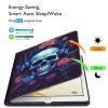 BFSEROBJ Case for 6.8" Kindle Paperwhite 11th Generation 2021 and Kindle Paperwhite Signature Edition Lightweight Smart Case Adjustable Stand Protective Cover with Auto Wake/Sleep - Folwer Skull view 3