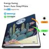 BFSEROBJ Case for All-New Kindle Fire HD 10 & 10 Plus Tablet 11th Generation 2021 Release Lightweight Smart Case PU Leather Adjustable Stand Protective Cover with Auto Wake/Sleep - Cactus Moon view 3