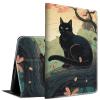 BFSEROBJ Case for 6.8" Kindle Paperwhite 11th Generation 2021 and Kindle Paperwhite Signature Edition Lightweight Smart Case Adjustable Stand Protective Cover with Auto Wake/Sleep - Cute Cat in Tree view 1
