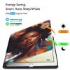BFSEROBJ Case for 6.8" Kindle Paperwhite 11th Generation 2021 and Kindle Paperwhite Signature Edition Lightweight Smart Case Adjustable Stand Cover with Auto Wake/Sleep - African Girl Flower view 3