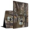 BFSEROBJ Case for 6.8" Kindle Paperwhite 11th Generation 2021 and Kindle Paperwhite Signature Edition Lightweight Smart Case Adjustable Stand Protective Cover with Auto Wake/Sleep - Cute Forest Deer view 1