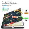 BFSEROBJ Case for Kindle Fire HD 10 Tablet 10.1" 7th/9th Generation 2017/2019 Release Lightweight Smart Case PU Leather Adjustable Stand Protective Cover with Auto Wake/Sleep - Cute Fish view 3