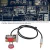 CW Morse Code Key Automatic Brass Resin Mini Portable Morse Telegraph Key for Industry view 3