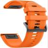 22mm Band Bracelet Strap Compatible for Garmin Fenix 7,Fenix 6,Fenix 6 Pro,Fenix 5,Fenix 5 Plus,Approach S60 S62,Forerunner 935 945,Quick Release Strap Wristband (ORANGE) view 2