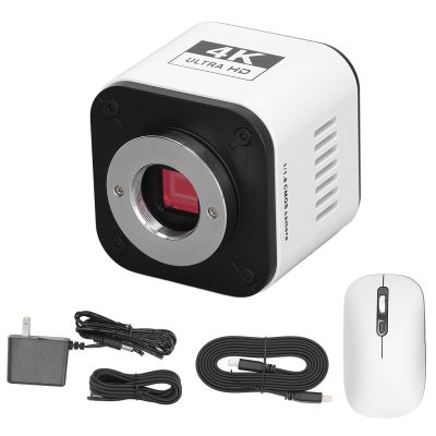 5609B 4K USB Microscope Camera HD Display Interface Output VGA Industrial Camera for Repair US Plug 100240V