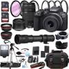 Canon EOS R10 Mirrorless Digital Camera With RF-S 18-45mm IS STM Lens, 75-300mm and 420-800mm Super Telephoto Lenses, 128GB Memory, Case, Tripod, Filters (45pc Bundle) (Renewed) view 1