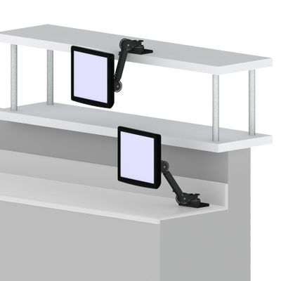 7 Axis Countertop Mount with 6 inch Extendable Arm and Biased Pan and Tilt Head