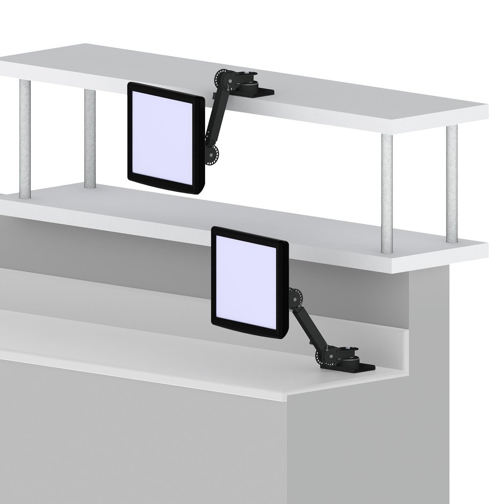 7 Axis Countertop Mount with 6 inch Extendable Arm and Biased Pan and Tilt Head