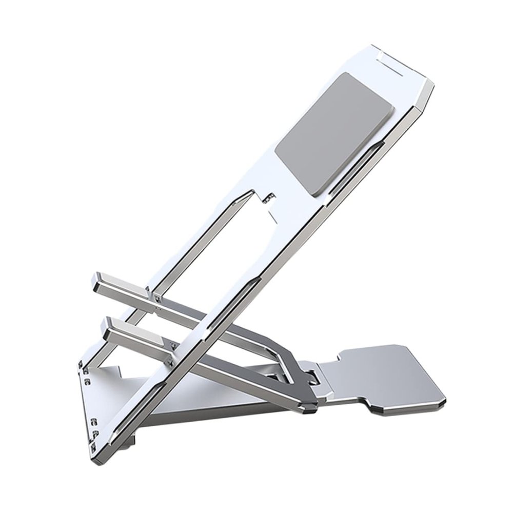 Hemobllo 1pc Adjustable Aluminium Alloy Phone Holder Portable Tablet Stand for Desk and Design for Video Calls Cooking and Learning