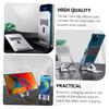 Hemobllo 1pc Adjustable Aluminium Alloy Phone Holder Portable Tablet Stand for Desk and Design for Video Calls Cooking and Learning view 2