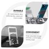 Hemobllo 1pc Adjustable Aluminium Alloy Phone Holder Portable Tablet Stand for Desk and Design for Video Calls Cooking and Learning view 4