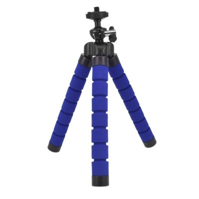 GRFIT Projector Stand Mini Tripod for Projector Phone Stand tripode Flexible Sponge Octopus Tripod for Camera Tripe Phone Holder Clip Stand Easy to Install (Color : Bigblue Mug)
