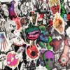 100 Pcs Horror Goth Skull Stickers Pack for Adults, Halloween Scream Stickers view 1