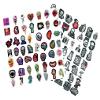 100 Pcs Horror Goth Skull Stickers Pack for Adults, Halloween Scream Stickers view 3