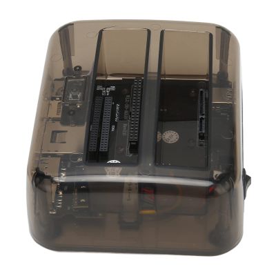 External USB 2.0 to IDE Hard Drive Docking Station, Plug and Play for 2.5 and 3.5 Inch SSD (US Plug)
