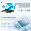 CHUWI 2 in 1 Laptop 10.51", Intel N150,16GB RAM 512GB SSD, Mini Laptop Windows 11, FHD 1920 * 1200 IPS Touchscreen, Backlit Keyboard, WiFi 6, BT5.2, Fan, Pocket PC for Work view 3