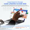 CHUWI 2 in 1 Laptop 10.51", Intel N150,16GB RAM 512GB SSD, Mini Laptop Windows 11, FHD 1920 * 1200 IPS Touchscreen, Backlit Keyboard, WiFi 6, BT5.2, Fan, Pocket PC for Work view 4