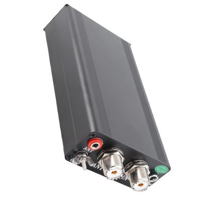 200W Micro Shortwave Automatic Antenna Tuner with Organic LED Display, Aluminum Alloy Shell, Compact Size, Excellent Performance for Home or Vehicle Use