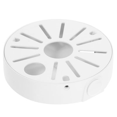 Hemobllo 3pcs Security Camera Junction Box - Aluminum Alloy, White, Water Resistant, 3 x junction box, Wall-Mounted, Ceiling-Mounted