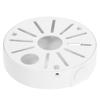 Hemobllo 3pcs Security Camera Junction Box - Aluminum Alloy, White, Water Resistant, 3 x junction box, Wall-Mounted, Ceiling-Mounted view 1