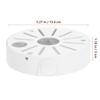 Hemobllo 3pcs Security Camera Junction Box - Aluminum Alloy, White, Water Resistant, 3 x junction box, Wall-Mounted, Ceiling-Mounted view 2