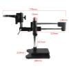 Lab Microscope Slides Universal Double Boom Binocular Trinocular Stereo Zoom Microscope Stand 76mm Focusing Holder Bracket for PCB Industry Lab Microscope Parts (Color : Black) view 2