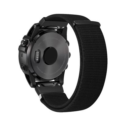 BCMCBV Watchband Straps For Garmin Fenix 7 5 Plus 6 Pro 22mm Nylon Loop Adjustable Replacement For Marq Series Band Bracelet Correa (Color : A, Size : 22mm For Fenix 7)