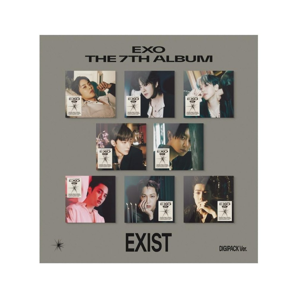 EXO - Vol.7 Exist Digipack ver. CD+Folded Poster (Xiumin ver. / CD Only, No Poster)