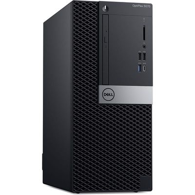 Dell OptiPlex 5070 Tower Intel Core i5-9500 4.4GHz Turbo 32GB RAM 500GB NVMe Win 11 Pro (Renewed)