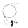 Hemobllo Laptop Cable Lock, Hardware Security Cable Lock with Keys, Anti Theft Combination Lock for Laptop Monitor Surface Projector and Other Electronic Devices view 2
