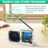 FM Radio Kit, ICSTATION DIY Radio Soldering Kit with LED Flashing Lights FM 76-108MHz LCD Display Soldering Project Radio with Headphone Jack for Adults Electronics Enthusiasts College Education view 3
