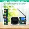 FM Radio Kit, ICSTATION DIY Radio Soldering Kit with LED Flashing Lights FM 76-108MHz LCD Display Soldering Project Radio with Headphone Jack for Adults Electronics Enthusiasts College Education view 4