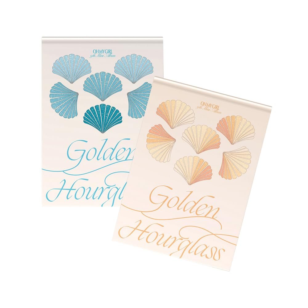 OH MY GIRL - GOLDEN HOURGLASS (9th Mini Album) CD+Folded Poster (2 ver. SET/CD Only, No Poster)