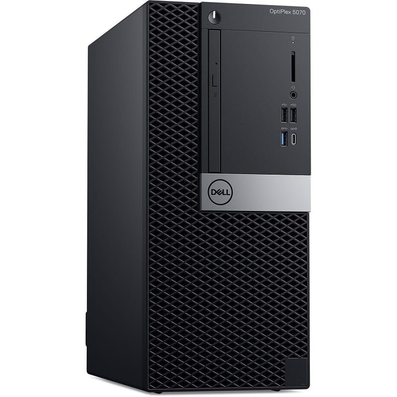 Dell OptiPlex 5070 Tower Intel Core i5-9500 4.4GHz Turbo 32GB RAM 1TB NVMe Win 11 Pro (Renewed)