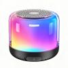 FUAUFAS Portable Bluetooth Speaker, Night Light LED Wireless Speaker, Multicolor LED Auto-Changing, Wireless Stereo Pairing, Perfect Mini Shower Speaker for Home, Outdoors, Travel view 1