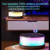 FUAUFAS Portable Bluetooth Speaker, Night Light LED Wireless Speaker, Multicolor LED Auto-Changing, Wireless Stereo Pairing, Perfect Mini Shower Speaker for Home, Outdoors, Travel view 4