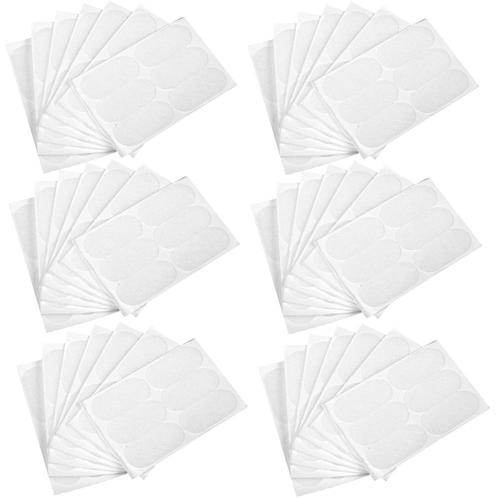 60pcs Silicone Ear Stickers for Correction, Invisible White Tape Xmas