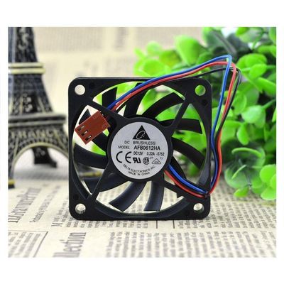 for 6010 0.22A AFB0612HA 6CM Ultra-Thin Double Ball Small Fan Large air Volume 3P Port