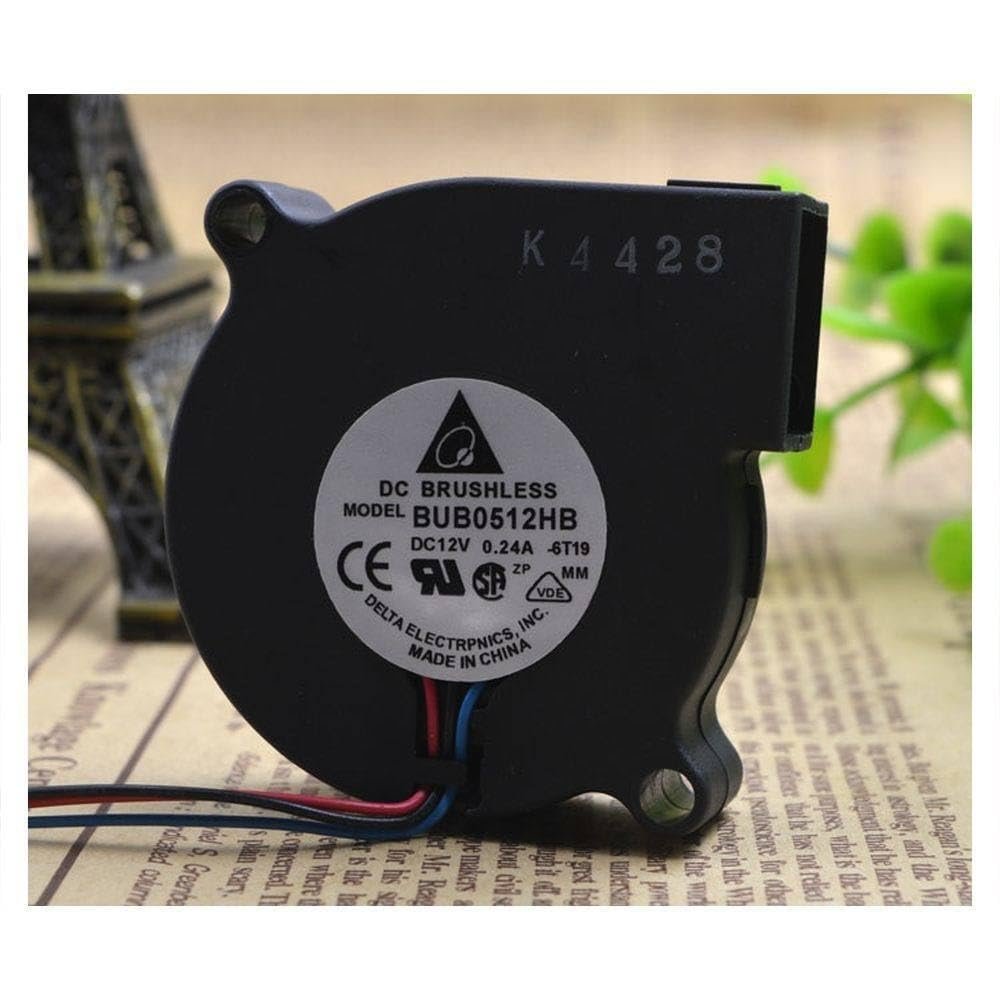 for 5 cm 5015 Small Blower BUB0512HB 12V 0.24A 3 line