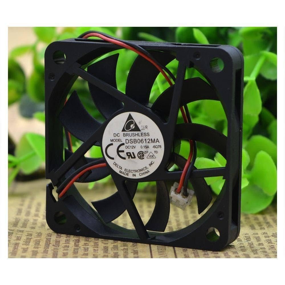for 6010 12V Fan DSB0612MA Notebook Cooling Fan 12V 0.15A 2 Wire 2 Needle