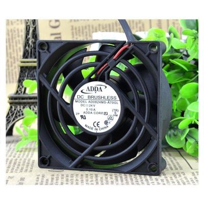 for 8025 AD0824MS-A70GL 24V 0.10A 8CM Oily Anti-Leaf Suction Fan
