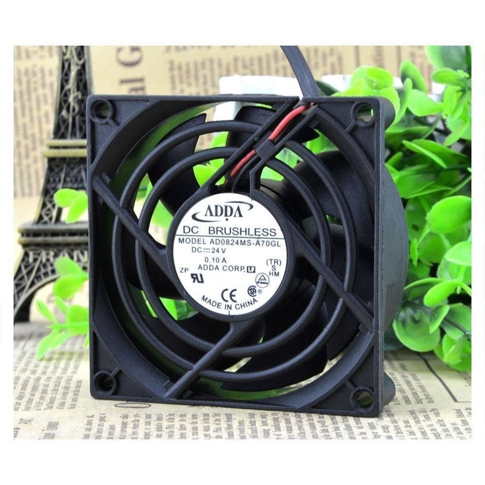 for 8025 AD0824MS-A70GL 24V 0.10A 8CM Oily Anti-Leaf Suction Fan