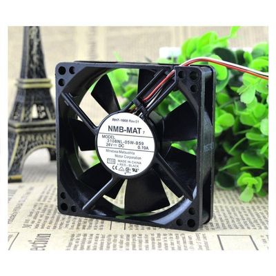 for 3108NL-05W-B59 DC24V 0.19A 8020 8cm Inverter Cooling Fan